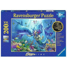 Ravensburger Fluorescent Underwater Paradise Jigsaw Puzzle (200 Piece)