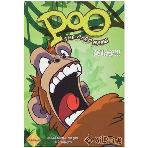 Wildfire Poo - A Fast Paced Card Game Where You Fling Poo Until One Monkey Is Left Standing For 2-8 Players, Ages 8+