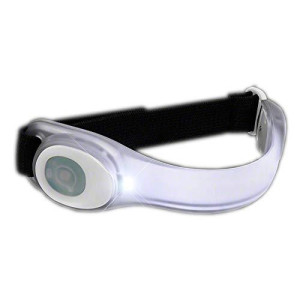 Blinkee Deluxe Led Night Light Safety Jogging Bicycling Armband White By