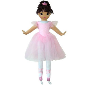 Anico Well Made Play Doll For Children La Bella Ballerina, Hispanic, 36" Tall, Pink