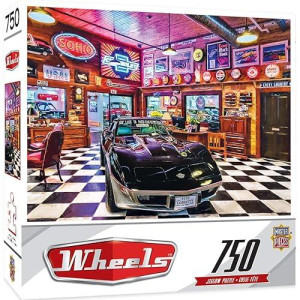 Masterpieces Wheels 750 Puzzles Collection - Black Beauty 750 Piece Jigsaw Puzzle