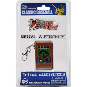 World'S Coolest Mattel Electronic Games - Baseball Handheld Games