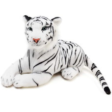 Viahart Saphed The White Tiger - 17 Inch Stuffed Animal Plush - By Tigerhart Toys