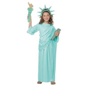 Girls Statue Of Liberty Costume Medium