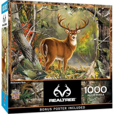 Masterpieces 1000 Piece Jigsaw Puzzle For Adults, Family, Or Kids - Backcountry Buck - 19.25"X26.75"