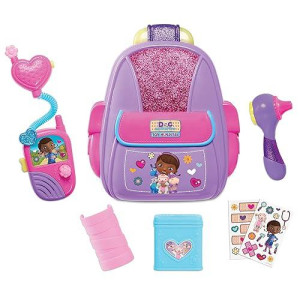 Doc Mcstuffins First Responders Backpack Set, Officially Licensed Kids Toys For Ages 3 Up By Just Play