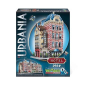 Wrebbit 3D Urbania Hotel 3D Jigsaw Puzzle (295 Pieces)