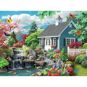 Bits And Pieces - 300 Large Piece Jigsaw Puzzles For Adults - Dream Landscape By Artist Alan Giana - 300 Piece Jigsaw Puzzle - 18 X 24