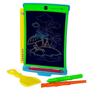 Boogie Board Magic Sketch Reusable Kids� Drawing Activity Kit With Colorburst Drawing Pad, Stylus And Texture Tools, Double-Sided Templates For Drawing, Writing, And Tracing, Ages 4+
