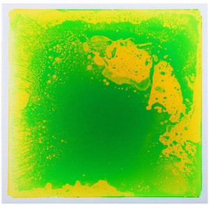 Art3D 1-Pack Non-Toxic Children Play & Exercise Mat - Puzzle Play Mat For Kids, Toddlers Or Baby, 11.8" X 11.8" Green-Yellow