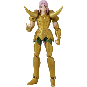 Anime Heroes Official Saint Seiya Knights Of The Zodiax Action Figure - Aries Mu - Poseable Action Figure With Swappable Hands And Accessories 36927