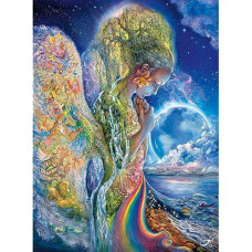 Buffalo Games - Josephine Wall - The Sadness Of Gaia (Glitter Edition) - 1000 Piece Jigsaw Puzzle , Blue, 168 Months To 1200 Months