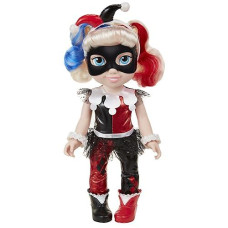 Dc Super Hero Girls Dc Harley Quinn Toddler Doll, 14" Tall, Black/Red