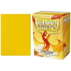 Dragon Shield Standard Size Sleeves - Matte Yellow 100Ct - Card Sleeves Are Smooth & Tough - Compatible With Pokemon, Yugioh, & Magic The Gathering Card Sleeves - Mtg, Tcg, Ocg
