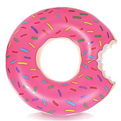 Dmar Donut Pool Floats Donut Pool Floats Donut Tube Pool Doughnut Pool Float Donut Inflatables Doughnut Floatie Donut Pool Ring Donut Swimming Ring For Beach Pool, 30, 1Pcs, Pink