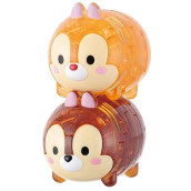 44 Piece Crystal Gallery Tsum Tsum Chip & Dale