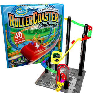 Thinkfun Roller Coaster Challenge - Stem Educational Toy And Building Game | Promotes Engineering Skills | Award-Nominated | Ideal Gift For Boys And Girls Aged 6+