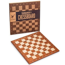 Husaria Professional Staunton Tournament Chess Board, No. 5, 18.9 Inches