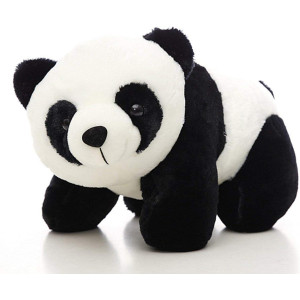Wollcocer Panda 8 Inch Cute Stuffed Animal Toy Plush Bear