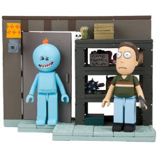 Mcfarlane Toys Rick & Morty Smith Garage Rack Small Construction Interlocking Building Set