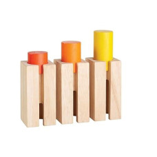 Plan Toys 5377 Blocks, Wood