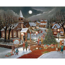 Bits And Pieces - 500 Piece Jigsaw Puzzle For Adults - Spirit Of Christmas - 500 Pc Winter, Holiday Jigsaw By Artist H. Hargrove