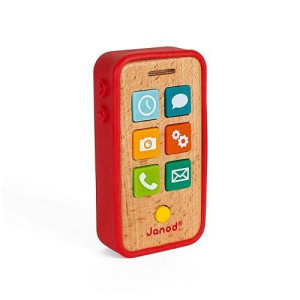 Janod Pretend Play Sound Telephone - Ages 18 Months+ - J05334