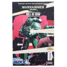 Warhammer 40K Will of Iron 1 (comic Block Exclusive cover)