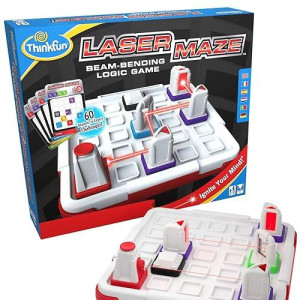 Think Fun Laser Maze (class 1) Brain game and STEM Toy for Boys and girls Age 8 and Up  Award Winning and Mind challenging game for Kids (44001014)