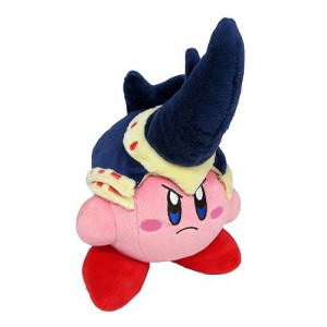 Little Buddy Kirby'S Adventure All Star Collection Kirby Beetle Stuffed Plush, 7""", Multicolor