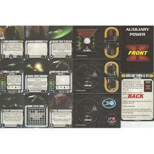 Star Trek Attack Wing Klingon Civil War Storyline Op Kit 2 Prize Pack