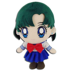 Great Eastern Sailor Moon Ge-52041 Ami Mizuno Mercury School Uniform Stuffed Plush Multicolor, 8"