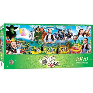 Masterpieces 1000 Piece Jigsaw Puzzle For Adults And Family - Wizard Of Oz Panoramic - 13"X39"
