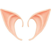 Cooljoy Cosplay Fairy Pixie Elf Ears Accessories Halloween Party Anime Party Costume (Light Complexion, Short Style)