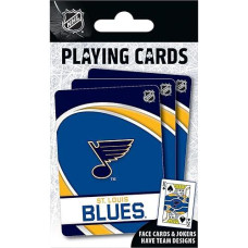 MasterPieces Family Games - NHL St. Louis Blues Playing Cards - Officially Licensed Playing Card Deck for Adults, Kids, and Family 2.5 x 3.5