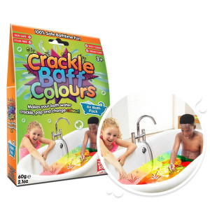 Zimpli Kids Crackle Baff Colours From, 6 Bath Pack, Magically Makes Your Water Crackle, Pop & Change Colour, Multi-Sensory Play Activity, Educational & Learning Toy, Ideal Pocket Money Gift