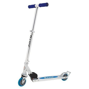 Razor A2 Kick Scooter For Kids - Wheelie Bar, Foldable, Lightweight, Front Vibration Reducing System, Adjustable Height Handlebars
