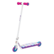Razor Party Pop Kick Scooter For Kids Ages 6+ - 12 Multi-Color Led Lights, Urethane Wheels, Rear Fender Brake, For Riders Up To 143