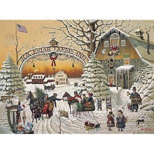 Buffalo Games - Charles Wysocki - A Christmas Greeting - 1000 Piece Jigsaw Puzzle