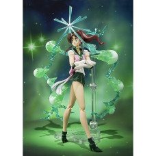 Bandai Tamashii Nations S.H. Figuarts Super Sailor Jupiter "Sailor Moon" Action Figure, 5 Inches (Ban16136)