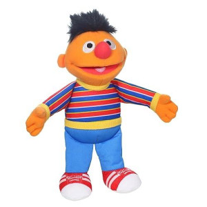 Sesame Street Mini Plush Ernie Doll: 10-Inch Ernie Toy For Toddlers And Preschoolers, Toy For Kids 1 Year Olds And Up