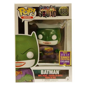 Dc Comics Suicide Squad Joker Batman Sdcc 2017 Exclusive Pop Figure