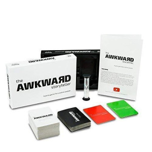 The Awkward Storyteller, Party Card Games For Adults Teens & Kids That Involves Everyone In Fun, Laughter, And Creative Story-Telling, For 4-11 Players, Ages 16+