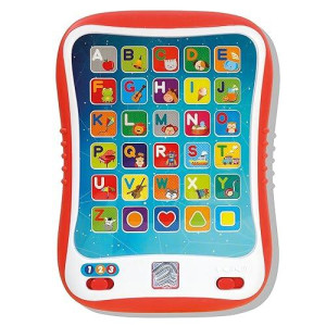 Number 1 In Gadgets Kids Learning Tablet Toy Learn Abcs Sounds Letters Shapes Music & Words 2 Year Old Interactive Toy Smart Alphabet Educational Toddler Learning Tablet