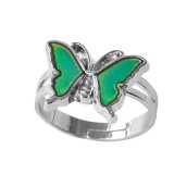 Foecbir Mother'S Day Gifts For Daughter Gift From Mom Mood Ring Can Change The Color And Adjustable The Size Of The Decorations (Butterfly)