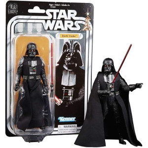 Disney Star Wars Black Series 40Th Anniversary Collection Darth Vader - 6 Inches Action Figure - Movie-Like Detailing - Includes One Figurine - Posable Arms, Legs, And Head - Designed For Ages 4 Plus