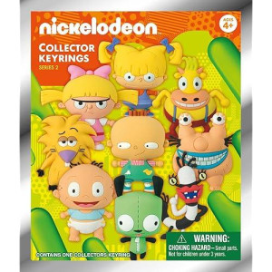 Nickelodeon Series 2-3D Collectible Key Ring Blind Bag Novelty Accessory, Model: 63240