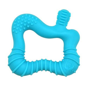 Green Sprouts Molar Teether Made From Silicone | Soothes & Massages Baby'S Molar Gums & Teeth | Soft, Flexible Silicone Eases Pain, Easy To Hold, Gum, & Chew, 1 Count (Pack Of 1)