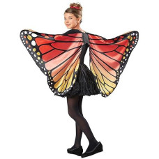 Seasons Kids Monarch Butterfly Cape Wings, One Size