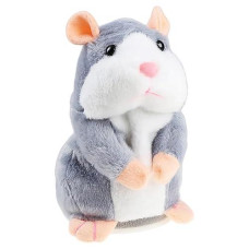 Talking Hamster Plush Toy, Repeat What You Say Funny Kids Stuffed Toys, Talking Record Plush Interactive Toys For, Birthday Gift Kids Early Learning